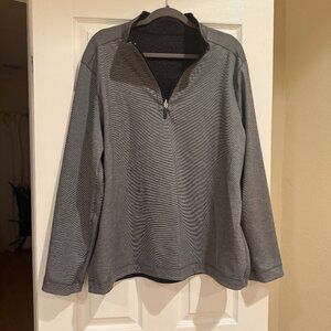 Johnston & Murphy Reversible Solid Quarter-Zip